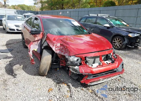 2019 Honda Civic Lx from USA, damaged, VIN 2HGFC2F63KH508486